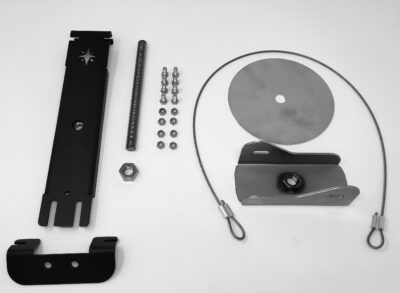 Out-Rack Wheel clamp - Kit contents